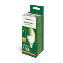Spectrum LED Leuchtmittel Kerzenform 6W = 40W matt E14 480lm warmweiß 3000K dimmbar