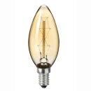 Sylvania Glühbirne Rustika Kerze Vintage 40W E14 Gold...