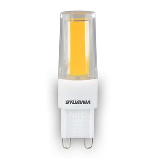 Sylvania LED Leuchtmittel Stiftsockel 3,5W G9 klar 400lm warmweiß 2700K 300°