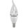 Sylvania LED Leuchtmittel Kerze Windstoß 3,7W = 25W E14 klar 250lm warmweiß 2700K