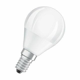 Osram LED Parathom Leuchtmittel Clas P Tropfen 5W = 40W E14 matt 470lm 827 warmweiß 2700K