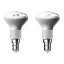 2 x energetic LED Filament Reflektor R50 4,2W = 40W E14...