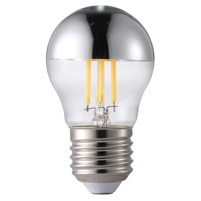 Nordlux LED Filament Leuchtmittel Tropfen 4,8W E27 klar 470lm warmweiß DIMMBAR 