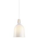 Nordlux Pendelleuchte Karma Nordic 14 Opal/Weiß Holz...