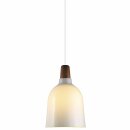 Nordlux Pendelleuchte Karma 20 Opal/Weiß Walnuss Holz...