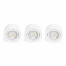 3 x Nordlux LED Möbel Aufbau- & Einbauleuchten...