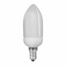 10 x Lightway ESL Energiesparlampe Kerze 9W = 39W E14 415lm warmweiß 2700K 10.000h