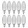 10 x Lightway ESL Energiesparlampe Kerze 9W = 39W E14 415lm warmweiß 2700K 10.000h
