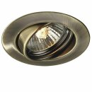 3 x Philips Einbauleuchten Bronze schwenkbar IP23 max. 50W GU10 ohne Leuchtmittel