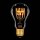 Glühbirne Retro Rustika 60W E27 Glühlampe Vielfachwendel 15 Aufhängungen horizontal Spirale