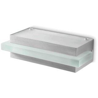 Philips Wandleuchte MyLiving Ayan Aluminium IP20 80W R7s 1415lm warmweiß 2700K Halogen