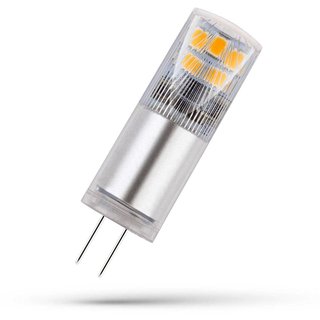 Spectrum LED Premium Leuchtmittel Stiftsockel Lampe 2,5W G4 klar 270lm 830 warmweiß 3000K 270°