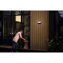 Philips LED Wandleuchte Außenleuchte MyGarden Pitchfork Anthrazit IP44 4,5W 500lm warmweiß 2700K