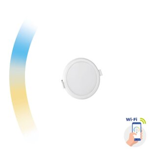 Spectrum LED Einbauleuchte Algine Smart Home 6W weiß 520lm warmweiß - Kaltweiß  2700K - 6500K dimmbar