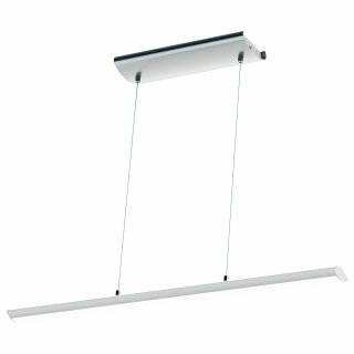 Eglo Pendelleuchte Hängeleuchte Pellaro chrom 72cm 2 x 10,5W 2200lm warmweiß 2700K mit Touch-Dimmer