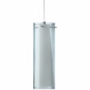 Eglo Pendelleuchte Hängeleuchte 72,5cm Pinto Nero nickel matt Rauchglas opal matt 3-flammig max 3 x 60W E27