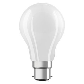 Osram LED Filament Leuchtmittel Parathom Birnenform A60 7W = 60W B22d matt 806lm warmweiß 2700K DIMMBAR