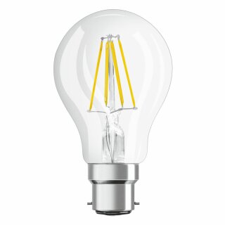 Osram LED Filament Leuchtmittel Parathom Birnenform 7W = 60W B22d klar 806lm warmweiß 2700K DIMMBAR