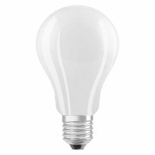 Osram LED Filament Leuchtmittel Parathom Birnenform A70 15W = 150W E27 matt 2500lm warmweiß 2700K 300°