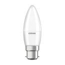 Osram LED Leuchtmittel Parathom Kerze 5,7W = 40W B22d matt 470lm warmweiß 2700K
