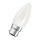 Osram LED Filament Leuchtmittel Parathom Kerzenform 4,5W = 40W B22d matt 470lm warmweiß 2700K DIMMBAR