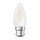 Osram LED Filament Leuchtmittel Parathom Kerzenform 4,5W = 40W B22d matt 470lm warmweiß 2700K DIMMBAR