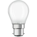 Osram LED Filament Leuchtmittel Parathom Tropfenform 4,5W = 40W B22d matt 470lm warmweiß 2700K DIMMBAR