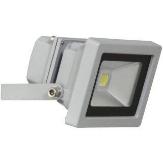 Smartwares LED Fluter Flutlicht SMD Grau IP65 10W 750lm Neutralweiß 5000K 230V 110°