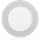 Smartwares LED Wandleuchte Außenleuchte Circular Weiß rund Ø20cm IP54 13W 700lm warmweiß 3000K