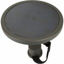 Ranex LED Solar Balkonleuchte Schwarz IP44 0,2W 25lm warmweiß 3000K Tag/Nachtsensor & Schalter