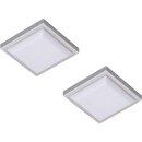 2 x Smartwares LED Unterbauleuchte Schranklicht eckig...