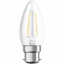 10 x Osram LED Filament Leuchtmittel Parathom Kerze 2,8W...