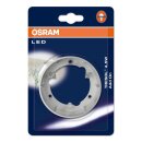 Osram TRESOL LED Einbauleuchte Aufbaurahmen f. 4,5W Gehäuse silber Möbeleinbau Deckeneinbau