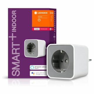 Ledvance Smart+ Plug ZigBee schaltbare Steckdose für innen Smart Home direkt mit Echo Plus Show Philips Hue Bridge