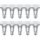 10 x Osram LED Leuchtmittel Parathom Reflektor R80 9,1W = 100W E27 matt 670lm warmweiß 2700K 36°