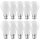 10 x Osram LED Filament Leuchtmittel Parathom Birnenform A60 7W = 60W B22d matt 806lm warmweiß 2700K DIMMBAR