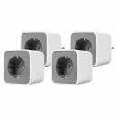 4 x Ledvance Smart+ Plug ZigBee schaltbare Steckdose für innen Smart Home direkt mit Echo Plus Show Philips Hue Bridge