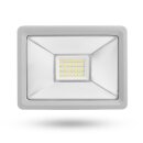 Smartwares LED SMD Fluter Strahler Silber IP65 20W 1600lm Neutralweiß 4000K 100°