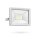 Smartwares LED SMD Fluter Strahler Silber IP65 20W 1600lm Neutralweiß 4000K 100°