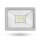 Smartwares LED SMD Fluter Strahler Silber IP65 20W 1600lm Neutralweiß 4000K 100°