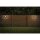 Smartwares LED Außenleuchte Wand & Decke rund Ø17cm Schwarz IP44 3,7W 120lm warmweiß 3000K