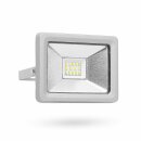 Smartwares LED Fluter Außenstrahler Silber IP65 10W 800lm Neutralweiß 4000K 100°