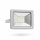 Smartwares LED Fluter Außenstrahler Silber IP65 10W 800lm Neutralweiß 4000K 100°