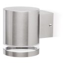 Smartwares LED Wandleuchte Außenleuchte Edelstahl IP44 3W GU10 230lm Warmweiß 3000K