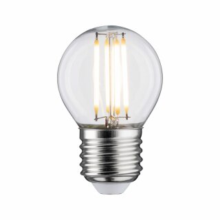 Paulmann LED Filament Leuchtmittel Tropfen klar 5W = 40W E27 470lm warmweiß 2700K