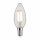 Paulmann LED Filament Leuchtmittel Kerze 4,5W = 40W E14 klar warmweiß 2700K