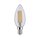 Paulmann LED Filament Leuchtmittel Kerze 4,5W = 40W E14 klar warmweiß 2700K