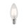 Paulmann LED Filament Leuchtmittel Kerze 3W = 25W E14 matt warmweiß 2700K