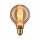 Paulmann LED Leuchtmittel Vintage Globe G95 Inner Glow Ringmuster 4W = 21W E27 Gold 200lm extra warmweiß 1800K