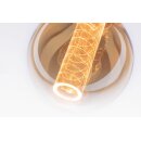 Paulmann LED Leuchtmittel Vintage Globe G95 Inner Glow Spiralmuster 4W = 21W E27 Gold 200lm extra warmweiß  1800K